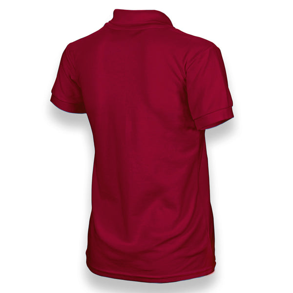 Maroon polo cheap shirt womens