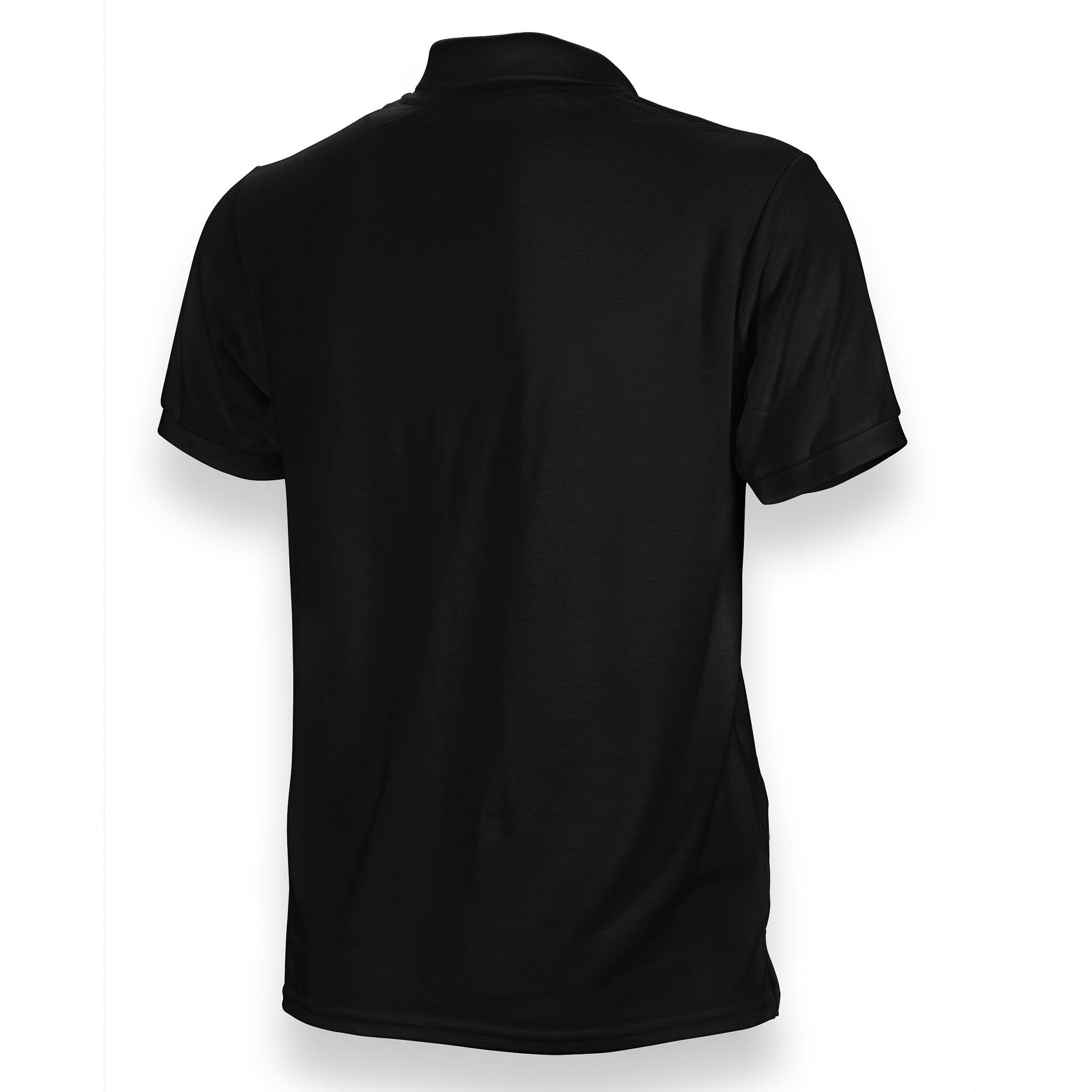 Men's Thomas Laureti Black Polo Shirt