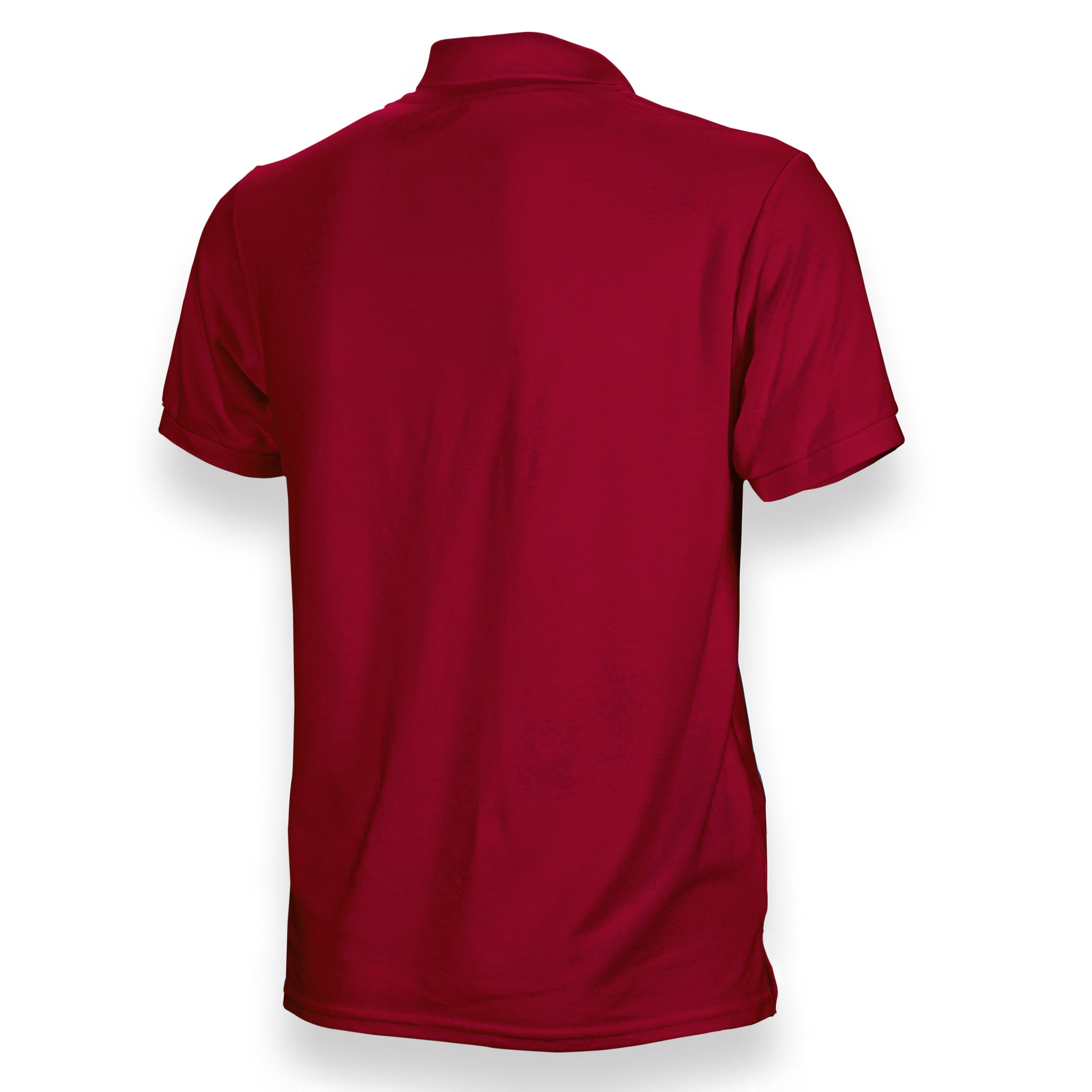 Men's Thomas Laureti Maroon Polo Shirt