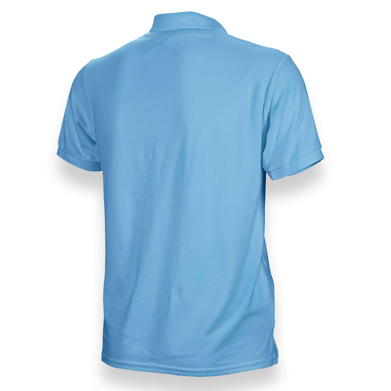 Men's Thomas Laureti Light Blue Polo Shirt