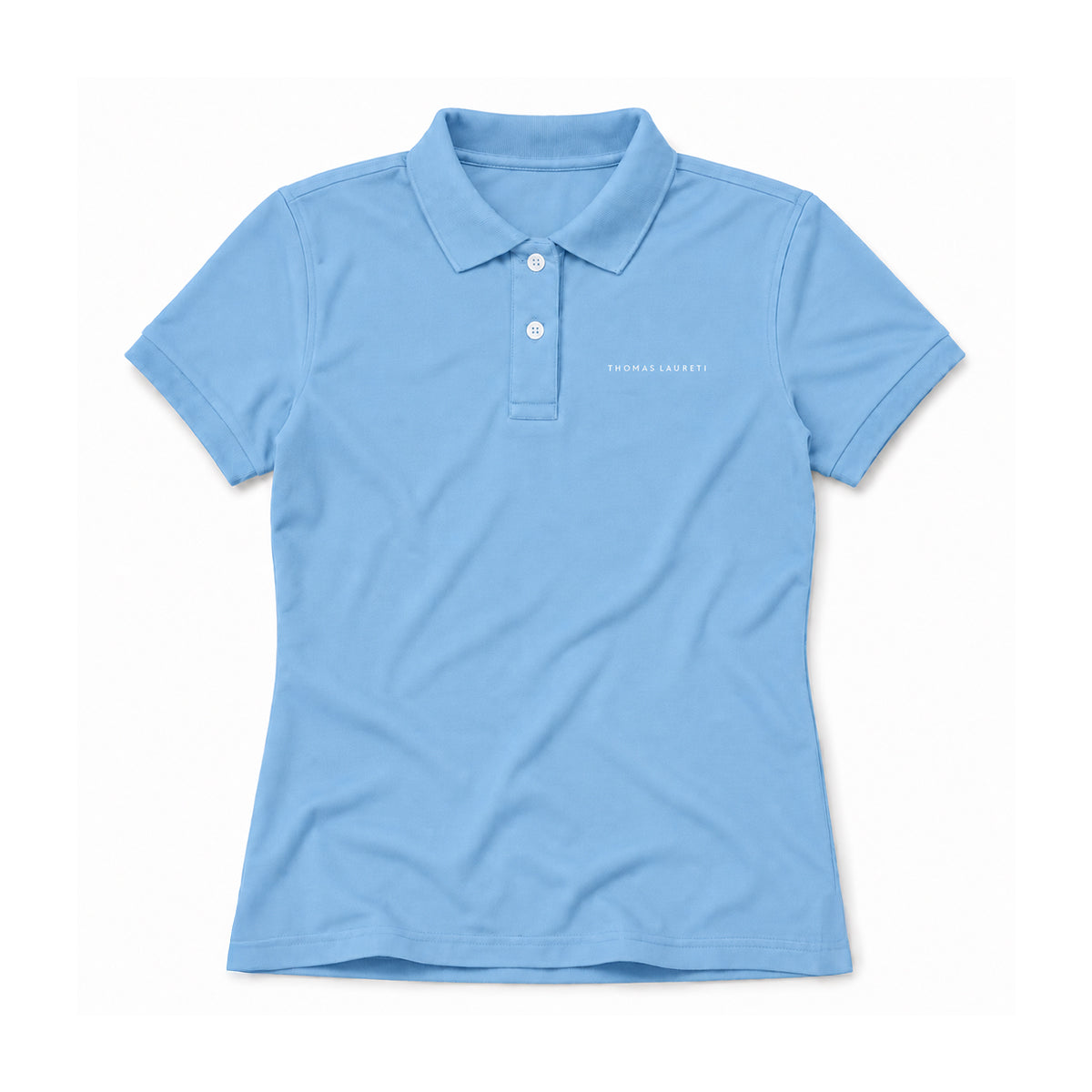 Women's Thomas Laureti Light Blue Polo Shirt